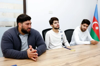 MPK rəhbərliyi Cənubi Koreyada “Muju Qran-pri” turnirində qızıl medal qazanan parataekvondoçularla görüşdü