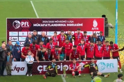 "Qəbələ" çempionluq kubokunu qazandı