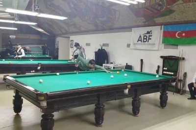 Nəsimi rayonunda həvəskar bilyardçılar arasında turnir keçirilib