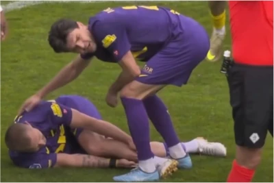 Niderland çempionatında dəhşətli zədə - Hubner Holtbini şikəst etdi, amma cəza almadı - VİDEO