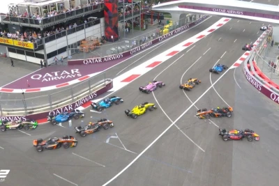"Formula 2": Bakıdakı sprint yarışında 5 pilot mübarizəni dayandırdı: Qəzalar və uğursuzluqlar