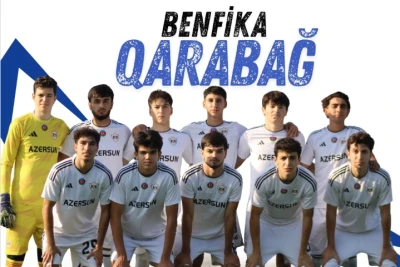 "Qarabağ" U-19 "Benfika" ilə qarşılaşacaq