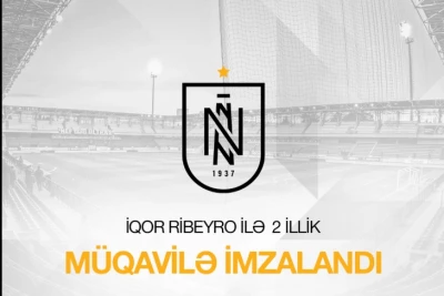 Igor Ribeiro, Neftçi ile 2 Yıllık Sözleşme İmzaladı