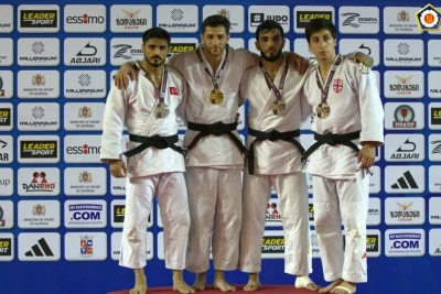 Azərbaycan cüdoçuları Gürcüstanda keçirilən Avropa Kubokunun ilk günündə 3 medal əldə ediblər