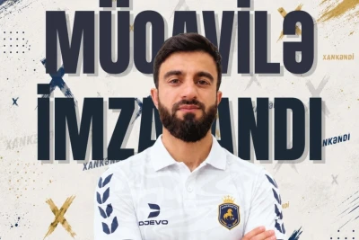 „Xankəndi“ komandası yeni futbolçu ilə mövsümün sonunadək müqavilə bağlayıb