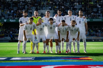 Azərbaycan futbol millisi Lixtenşteyn qarşısında oyun öncəsi açıq məşqini Tofiq Bəhramov stadionunda keçirib - VİDEO