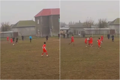 Region Liqasında "Lənkəran" futbolçusu Tuncay Babayevdən 30 metrlik möhtəşəm qol - VİDEO