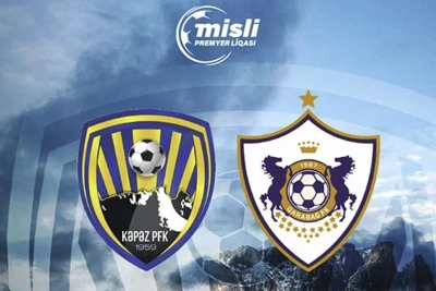 "Kəpəz" - "Qarabağ": Misli Premyer Liqasının 25-ci tur oyunu Yevlaxda