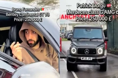 "Mançester Yunayted" futbolçularının avtomobilləri: Kim nə sürür?