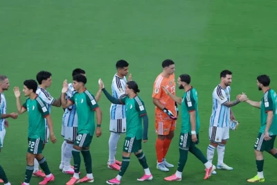 DÇ-2026: Argentina - Əlcəzair oyunu started