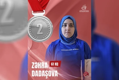 Azərbaycanlı parapauerliftinqçi Gürcüstanda gümüş medal qazandı