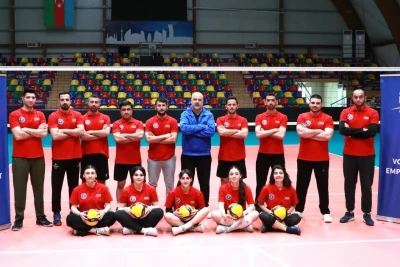 Bakıda Voleybol Məşqçiləri üçün "2-ci dərəcə" kursları başa çatıb