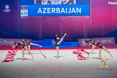 Azərbaycan gimnastları Avropa Kubokunda BEŞ MEDAL qazanıblar
