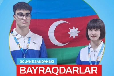 Avropa Gənclər Olimpiya Festivalının bağlanışında Azərbaycan bayrağını Əmir İsmayılov və Gülşən Hüseynova daşıyacaq