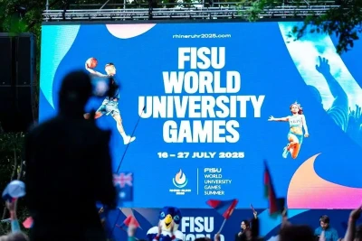 FISU bayrağı 2027 Universiada üçün Cənubi Koreyaya təhvil verildi