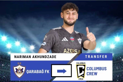 ABŞ Səfirliyi Nəriman Axundzadənin "Kolambus Kryu"ya transferini təbrik etdi