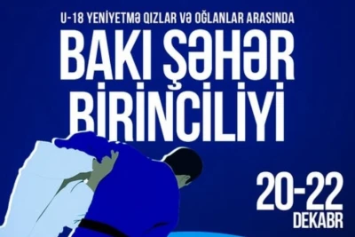 Cüdo üzrə Bakı birinciliyi keçiriləcək