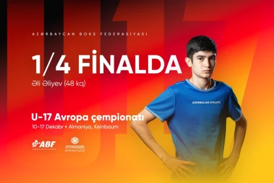 U-17 Avropa çempionatında daha 4 Azərbaycan boksçusu növbəti mərhələyə yüksəlib