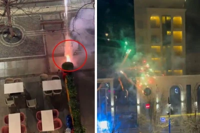 Kosovanın Türkiyə Millisinə Qarşı Hörmətsiz Hərəkəti - VİDEO