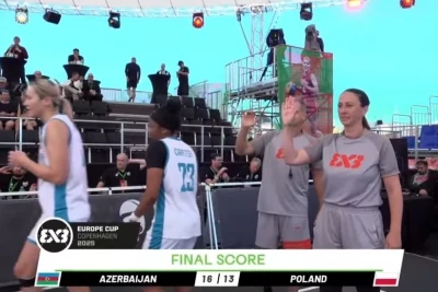 Azərbaycan qadın basketbol millisi Avropa Kubokunun yarımfinalına vəsiqə qazanıb