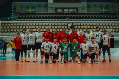 Azərbaycan Milli Voleybol Komandası Farer Adalarına Qarşı