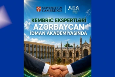 Azərbaycan İdman Akademiyasında Kembric Universiteti ekspertləri tərəfindən “Effektiv qiymətləndirmə” və “Kurikulumun xəritələnməsi” mövzularında təlimlər keçiriləcək