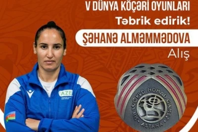 Azərbaycan V Dünya Köçəri Oyunlarında daha bir medal qazanıb