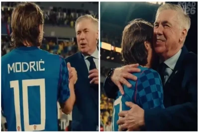 Ançelottinin Modriçlə zarafatı: "Sənin braziliyalı baban var, elə deyilmi?"