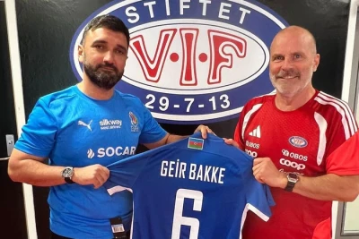 Milli komandanın məşqçisi Elnur Çodarov "Valerenqa" klubunda təcrübə keçir