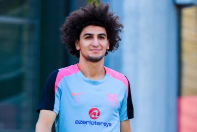 "Sabah"ın kapitanı Amin Seydiyev Masazır məktəbində məktəblilərlə görüşüb