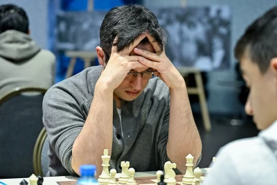 Nicat Abasov Xaqan Əhmədi məğlub edərək Azərbaycan çempionatının 1/4 finalına yüksəlib - VİDEO