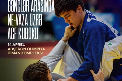20 yaşadək cüdoçular arasında ne-vaza üzrə ACF Kuboku keçiriləcək