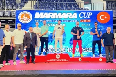 Azərbaycan karateçiləri "Marmara Cup" beynəlxalq turnirində komanda hesabında birinci olublar