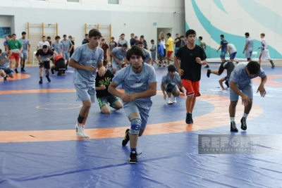 Bakıda U-17 dünya çempionatından əvvəl Azərbaycanın güləş millilərinin açıq məşqi