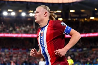 Haaland 2025-də Beynəlxalq Matçlarda Ən Çox Qol Vuran Oyunçu Oldu