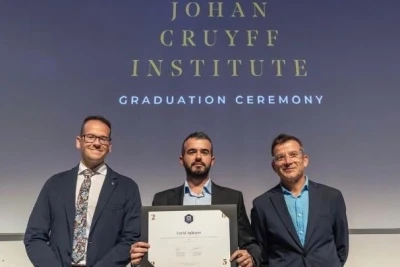 Fərid Ağayev Yohan Kroyf İnstitutunun diplomunu alıb