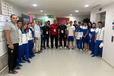 MOK rəhbərliyi İslam Həmrəyliyi Oyunlarında iştirak edən idmançılarımızla görüşüb