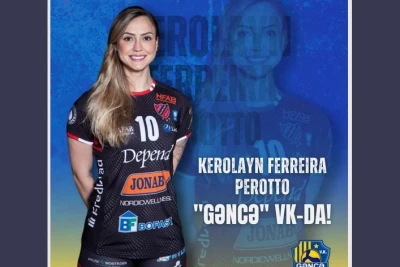 “Gəncə”də braziliyalı voleybolçu