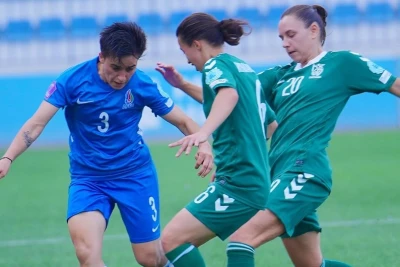 Azərbaycan qadın milli futbol komandası UEFA Millətlər Liqasında Litvaya uduzub
