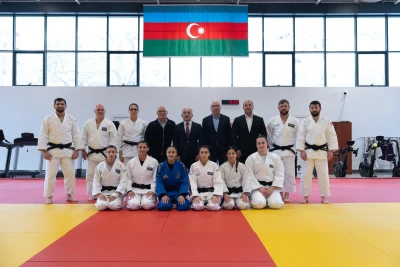 Avropa çempionatına yollanacaq cüdoçularımızla görüş keçirilib