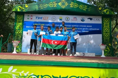 Azərbaycan avarçəkənləri Qazaxıstanda beynəlxalq reqatada 14 medal qazanıblar