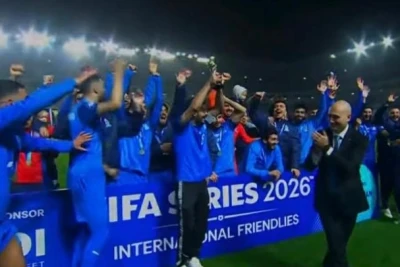 Azərbaycan milli komandasına "FIFA Series – 2026" turnirinin kuboku təqdim edildi