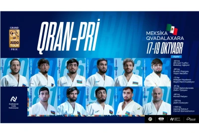 Azerbaycanlı judocular Guadalajara Grand Prix'sine katılacak