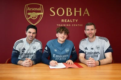 Çempionlar Liqasının ən gənc oyunçusu Maks Doumen "Arsenal"la ilkin müqavilə imzalayıb