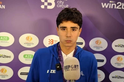 Oktay Hüseynov MDB Oyunlarında Azərbaycan üçün ilk qızıl medalı qazandı: "Bayrağı yüksəklərə qaldırdığım üçün xoşbəxtəm"