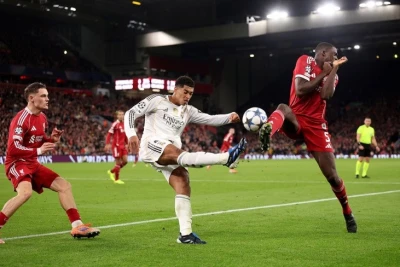 "Liverpul" "Real Madrid"i minimal hesabla məğlub etdi