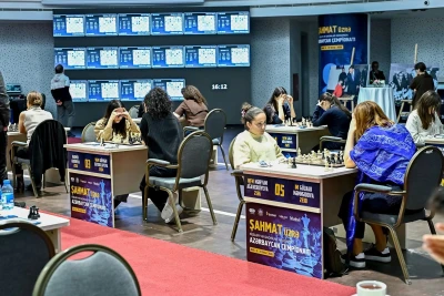 Şahmat üzrə Azərbaycan çempionatının 1/8 finalının ilk partiyalarının nəticələri məlum olub - FOTO