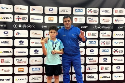 Əliəkbər Mirzəliyev "WTT Youth Contender" turnirində gümüş medal qazanıb