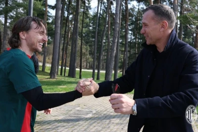 Şevçenko "Milan"ın bazasına baş çəkdi