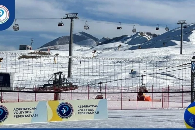 Azərbaycanda ilk dəfə qar voleybolu üzrə ölkə çempionatı keçiriləcək